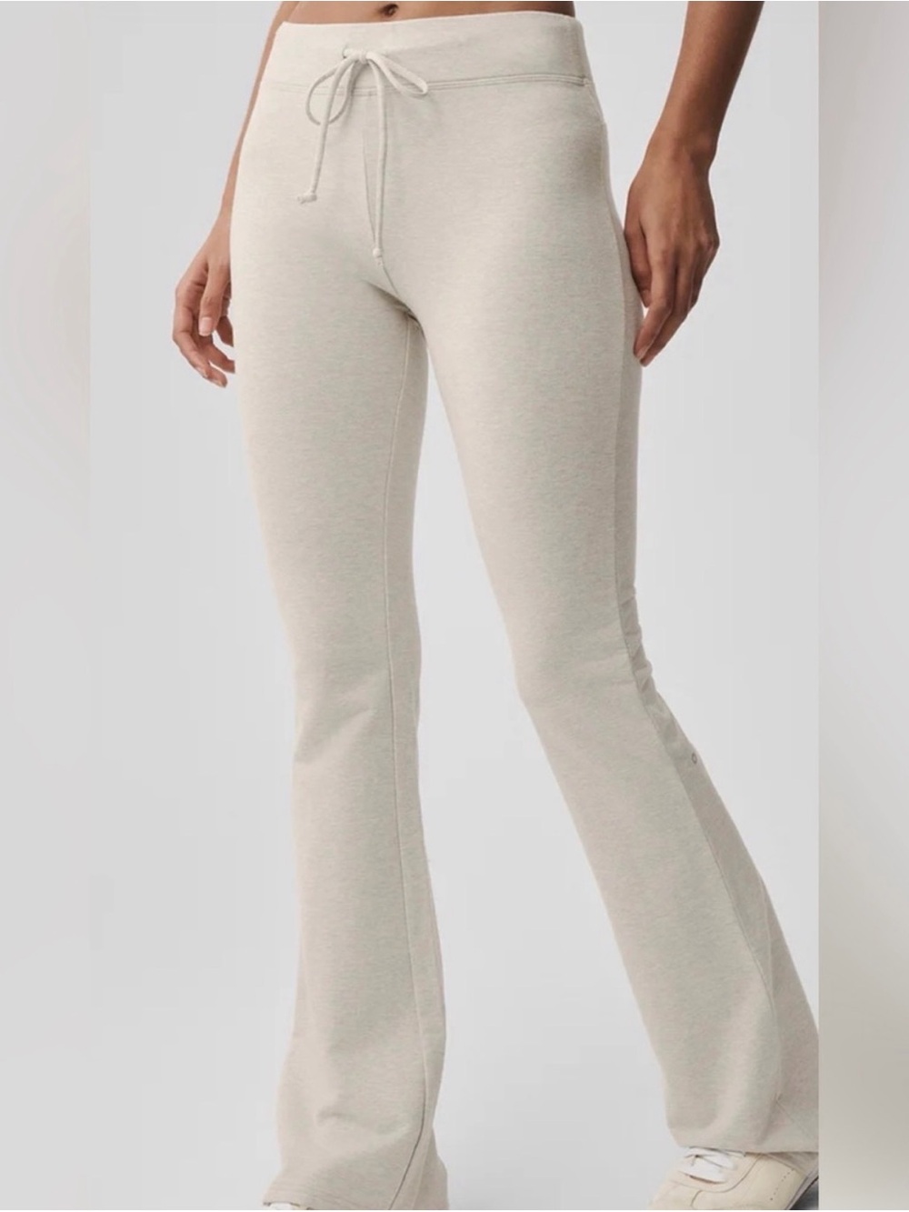 ALO Yoga Sway Bootcut Pants - Oatmeal Heather